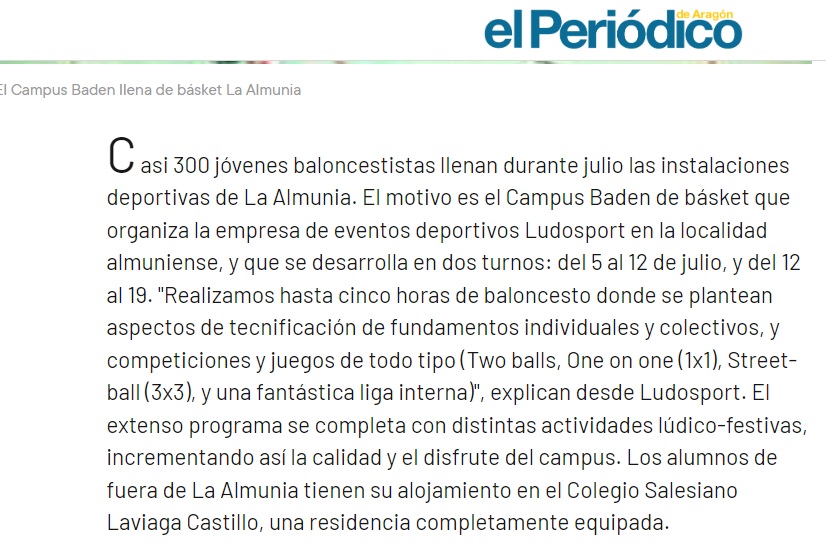 notía periódico de Aragón